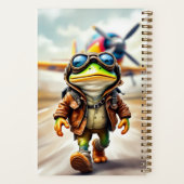 ブレイブパイロット、作家ナターシャアメリカ ノートブック (裏面)