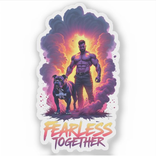 ブレイブマンステッカー シール (正面)