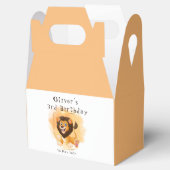 ブレイブライオンバースデーパーティープレート フェイバーボックス (オープン)