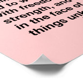 ブレイブリー引用文ポスター ポスター (角)