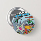 『ブレイブ・アンド・ザ・ボールド』#28 - 3月 缶バッジ (正面&裏面)