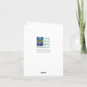 「ブレインストーミング」グリーティングカード サンキューカード (裏面)