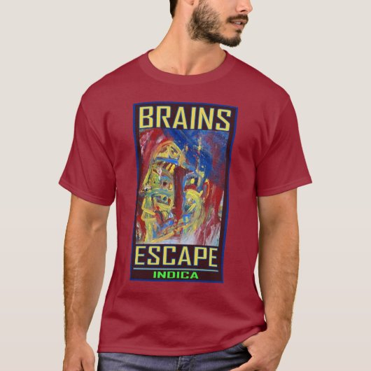 ブレインズ エスケープ インディカ Tシャツ (正面)