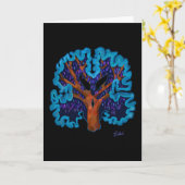 ブレインツリーデザインカード カード (黄色い花)