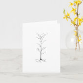 ブレインノートカード カード (黄色い花)