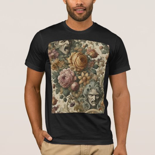 ブレインフォグ - ゴシックウェアラブルアート Tシャツ (正面)