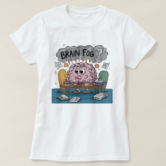 ブレインフォグ Tシャツ (デザイン正面)