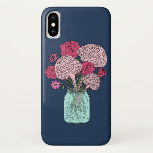 ブレインフラワーボケット iPhone X ケース