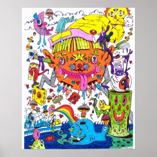 ブレインヘルムアートポスター ポスター (正面)