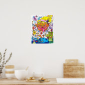 ブレインヘルムアートポスター ポスター (キッチン)