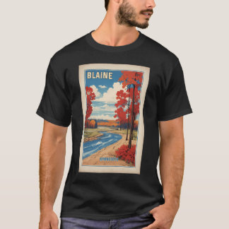 ブレインミネソタウサヴィンテージ旅行観光 Tシャツ