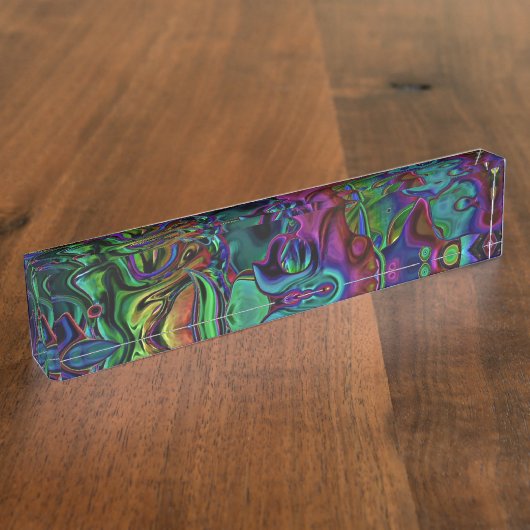 ブレインメルトデスク名プレート デスクネームプレート (側面)