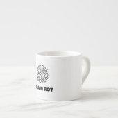 ブレインロットクラブ専門コーヒーマグ エスプレッソカップ (正面右)