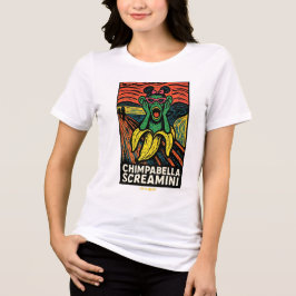 ブレインロット POP チンパンジーベラ スクリーミニ トライブレンドＴシャツ
