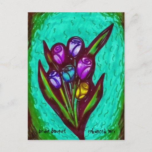 ブレイン・ブーケ ポストカード (正面)