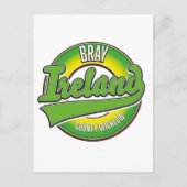 ブレイ郡ウィックロー州 アイルランド ポストカード (正面)