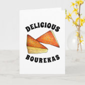 ブレカスセイボリーパティシエのイスラエル料理ユダヤ料理 カード (黄色い花)