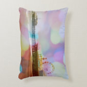 ブレカラフルリ《写真》ぼけ味サンタモニカ埠頭 アクセントクッション (正面(垂直))