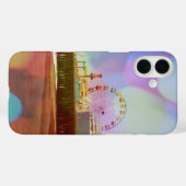 ブレカラフルリ《写真》ぼけ味サンタモニカ埠頭 Case-Mate iPhoneケース (裏面 (横))