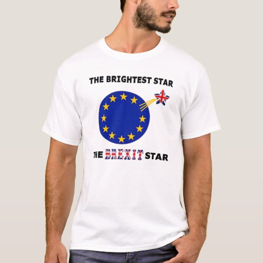 ブレキシットのイギリス国旗Tシャツ Tシャツ (正面)