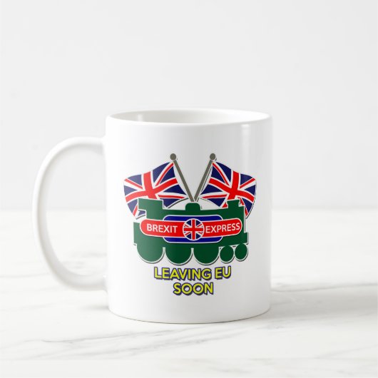 ブレキシットマグ コーヒーマグカップ (左)