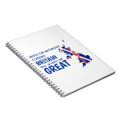 ブレキシット素晴らしイギリスヨーロッパ ノートブック (右側)