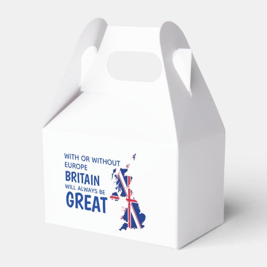 ブレキシット素晴らしイギリスヨーロッパ フェイバーボックス (正面サイド)