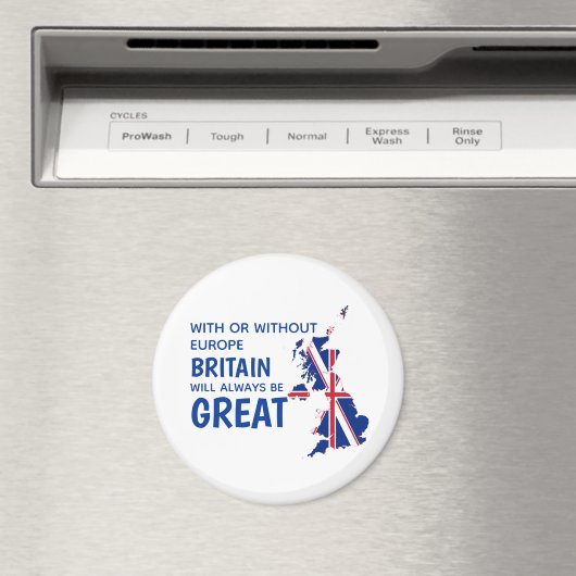 ブレキシット素晴らしイギリスヨーロッパ マグネット (インサイチュ (食洗機))