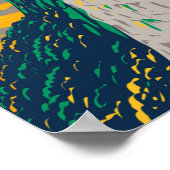 ブレコンビーコンズナショナルパークウェールズヴィンテージ ポスター (角)