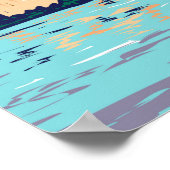 ブレコンビーコンズナショナルパークカーフィリーキャッスル ポスター (角)