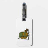 ブレコンビーコンズナショナルパークバックパック ラゲッジタグ (裏面縦)