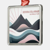 ブレコンビーコンビーコンナショナルパークカラーヒルズ メタルオーナメント (左)