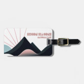 ブレコンビーコンビーコンナショナルパークカラーヒルズ ラゲッジタグ (正面横)