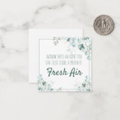 ブレスオブフレッシュ実在エアエステートマーケティング ノートカード (正面/裏面インサイチュ)