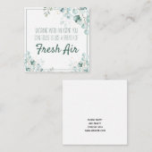 ブレスオブフレッシュ実在エアエステートマーケティング ノートカード (正面/裏面)