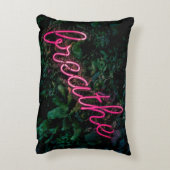 ブレスカーブワードアート通り3Dアートヴィンテージサイン アクセントクッション (裏面(縦))