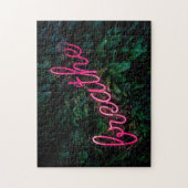 ブレスカーブワードアート通り3Dアートヴィンテージサイン ジグソーパズル (縦)