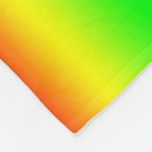 ブレスバランス美しいレインボーイナーズ フリースブランケット (角)