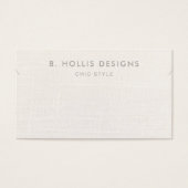 ブレスレットまたはネックレス表示ホルダー、リネン（画像） (正面)