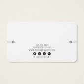 ブレスレットディスプレイカエレガントード・水彩フローラ (裏面)