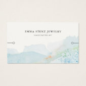 ブレスレットディスプレイカード・パステルウォーターカラー自然 (正面)