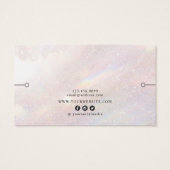 ブレスレットディスプレイカード・ブラシピンクグリッタードリップ (裏面)