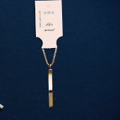 ブレスレットホルダー赤面ピンクディスプレイロゴ 名刺