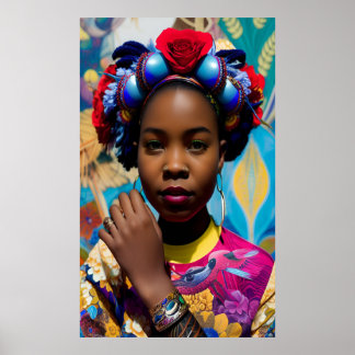 ブレスレット付きはっきりしたプリンセス ポスター