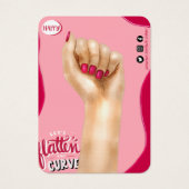 ブレスレット手表示カード (正面)