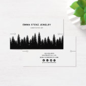 ブレスレット表示カード・素朴パイン・フォレスト (デスク)