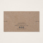 ブレスレット表示カード・素朴ワイルドフラワー (裏面)