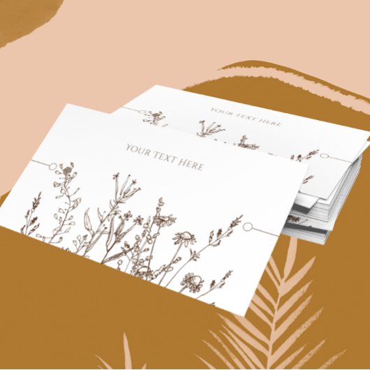 ブレスレット表示カード・自然フローラ