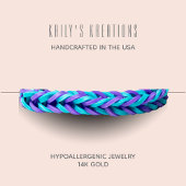 ブレスレモダンット表示ライト赤面ピンク スクエア名刺