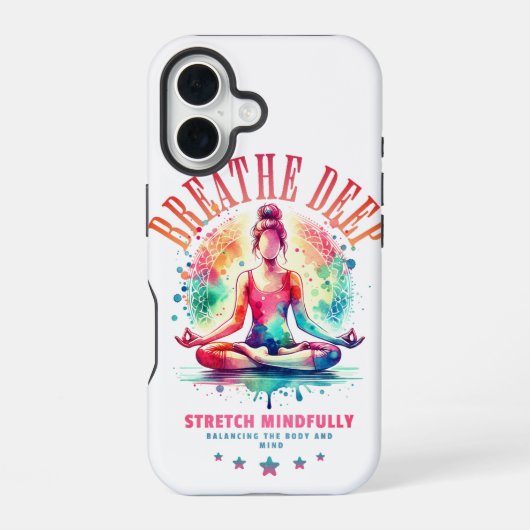 ブレス深い iPhone 16ケース (裏面)